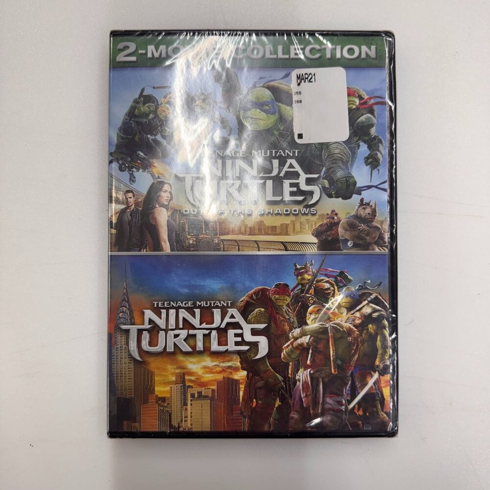 NEW Teenage Mutant Ninja Turtles 2-DVD SET Discs